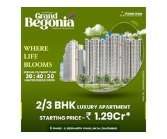 2 BHK Apartment in NH24 by Prateek Grand Begonia