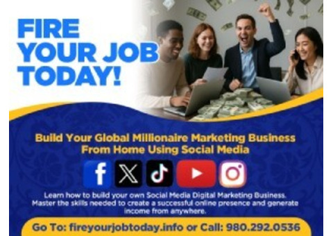 FIRE YOUR JOB TODAY!