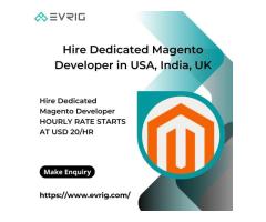 Hire Dedicated Magento Developer in USA, India, UK - Evrig Solutions