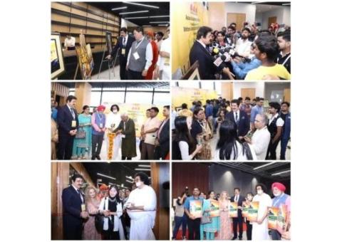 Inauguration of Painting Exhibition at 8th Global Literary Festival