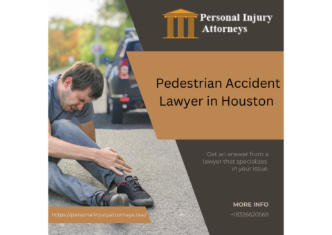Hire the Top-Rated Pedestrian Accident Lawyer in Houston