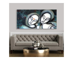 Curated Selection: Best Radha Krishna Wall Paintings for Homes