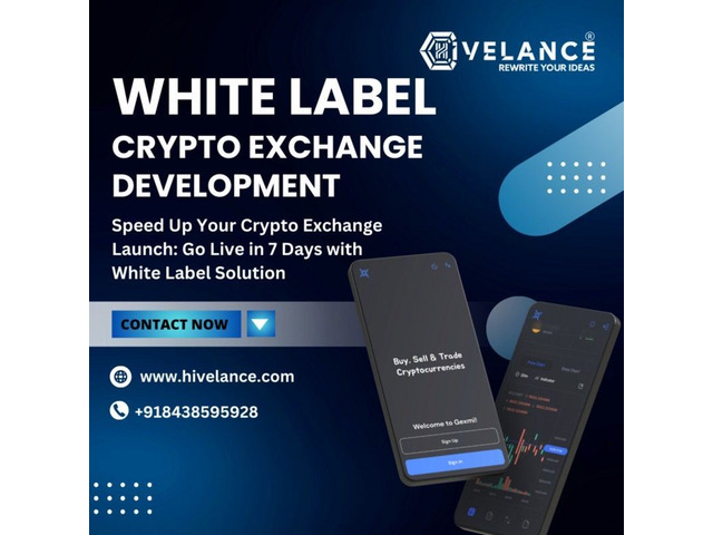 Build Your Elite Whitelabel Crypto Exchange Software at Hivelance
