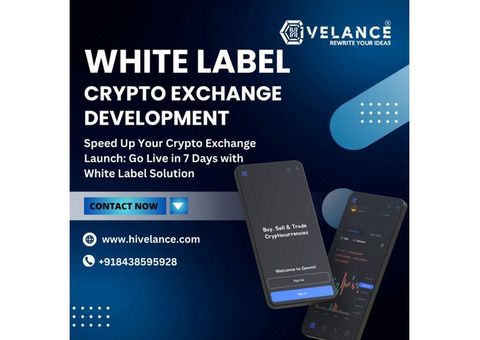 Build Your Elite Whitelabel Crypto Exchange Software at Hivelance
