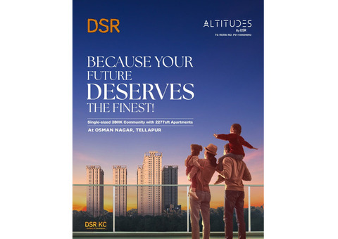3BHK apartments near tellapur