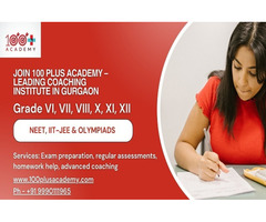 Leading Coaching Institute in Gurgaon – 100Plus Academy