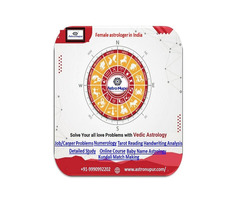 Female astrologer in India