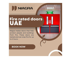 Premium Fire Rated Doors UAE – Niagra
