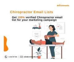 Buy detailed Chiropractor Email Lists from AverickMedia