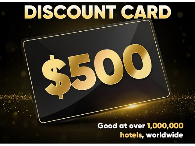 $500 Hotel Discount – Save on 1M+ Hotels!