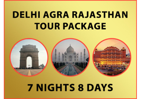 Delhi Agra Rajasthan Tour Package 7 Nights 8 Days