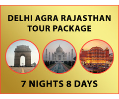 Delhi Agra Rajasthan Tour Package 7 Nights 8 Days