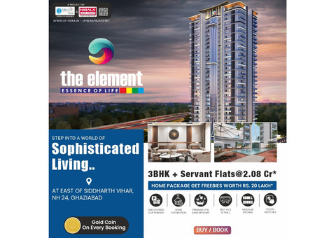 3 BHK Apartment in Pratap Vihar - The Element