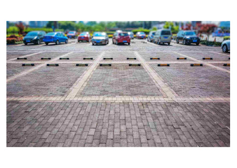 Parking lot sand