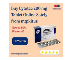 Buy Cytotec 200 mg with MTP Kit Fast Shipping