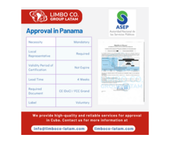 Type Approval in Panama