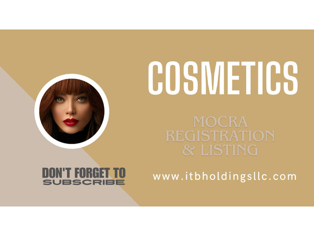 FDA Registration Modernization of Cosmetics Regulation Act