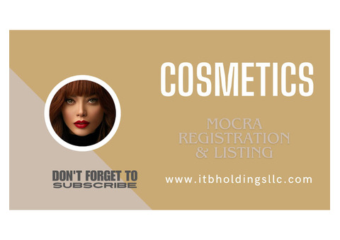 FDA Registration Modernization of Cosmetics Regulation Act