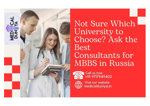 Best Consultants for MBBS in Russia