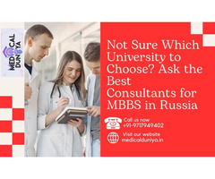 Best Consultants for MBBS in Russia