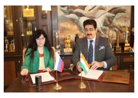 ICMEI India Signed MOU with Smart Civilization Institute of Russia
