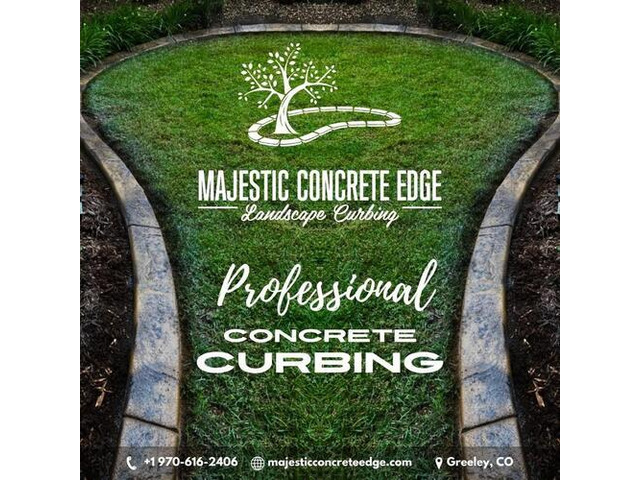 Landscape Concrete Curbing in Greeley, CO