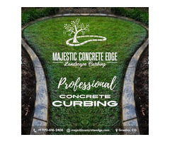 Landscape Concrete Curbing in Greeley, CO