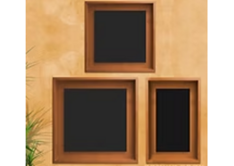 White Shadow Box Frames