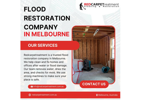Flood Restoration Company in Melbourne
