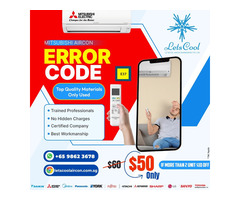 Mitsubishi Aircon Error code servicing
