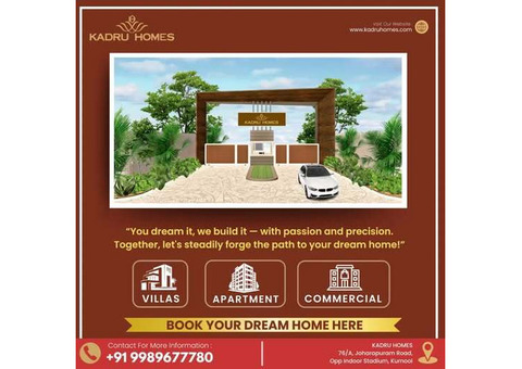 Buy 3BHK Luxurious Premium Villas in Kurnool at Affordable Prices