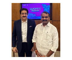 Minister Dr. L. Murugan Lauds Dr. Sandeep Marwah’s Four Decades