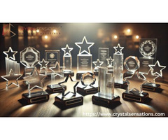 Premium Custom Crystal Awards with Engraving for Memorable Recognition