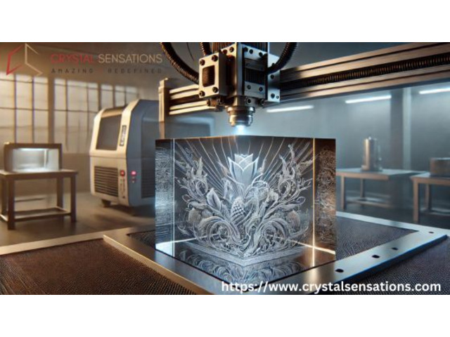 Art of Subsurface Laser Engraving with Stunning 3D Crystal