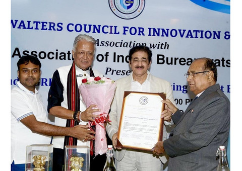 Sandeep Marwah Honoured for Uniting the World Through Art and Culture