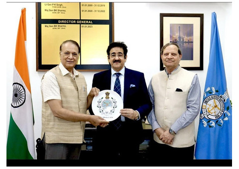 Dr. Sandeep Marwah Honoured by Distinguished Military Leaders