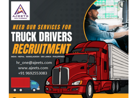 Hire Professional Truck Drivers in Gulf Countries