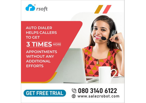 Ai Sim Based Auto Dialer, Calls Management System | RSoft's RDialer