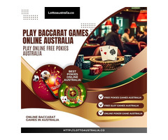 Play Baccarat Games Online in Australia – Trusted by Lotto Australia