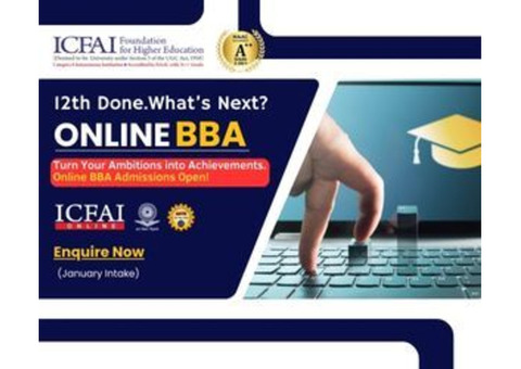 ICFAI Online BBA: Build a Strong Foundation for a Successful Career
