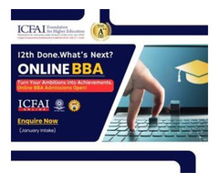 ICFAI Online BBA: Build a Strong Foundation for a Successful Career
