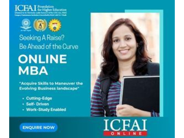 ICFAI Online MBA for Working Professionals | ICFAI Online MBA