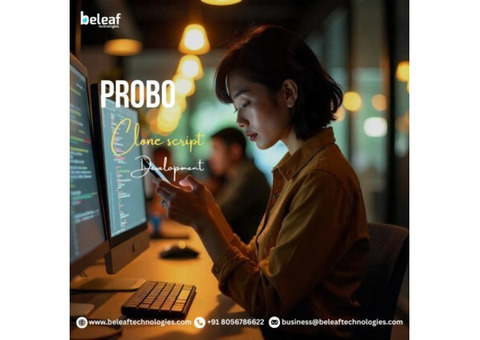 Top-Rated Probo Clone Script Development - Beleaf Technologies