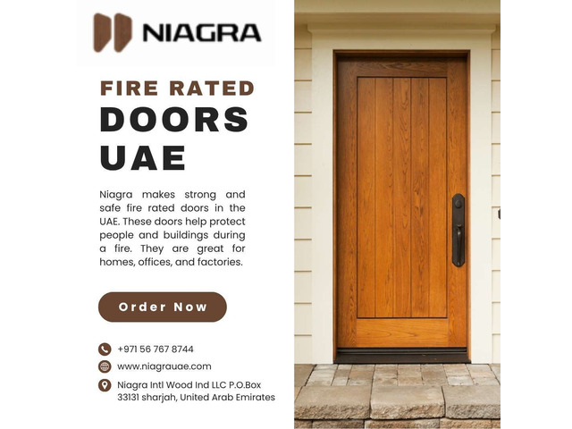 Strong and Safe Fire Rated Doors UAE – Niagra
