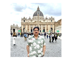 Sandeep Marwah Visits Vatican City to Promote Global Peace and Cultura