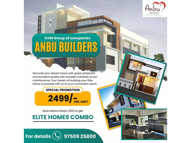 Anbu Builders – Tirunelveli’s Most Trusted Builders