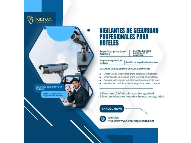 Monitoreo 24/7 de Cámaras de Seguridad en Andorra – Nova Seguretat