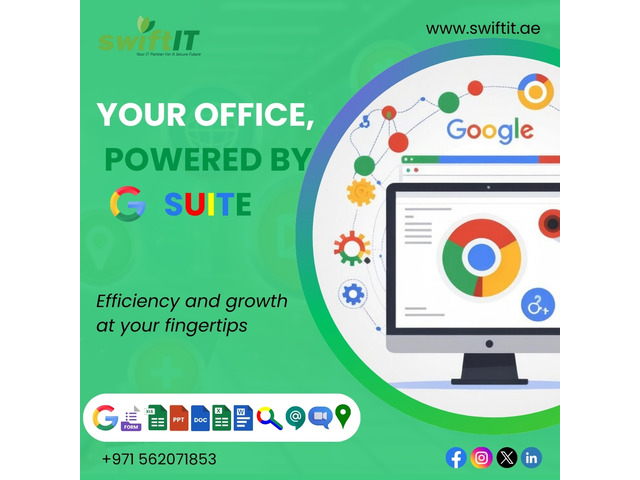 G Suite Partners in Abu Dhabi – SwiftIT.ae