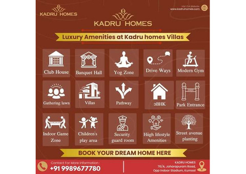 Buy 3BHK Luxurious Premium Villas in Kurnool at Affordable Prices