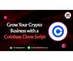 Grow Your Crypto Business with a Coinbase Clone Script